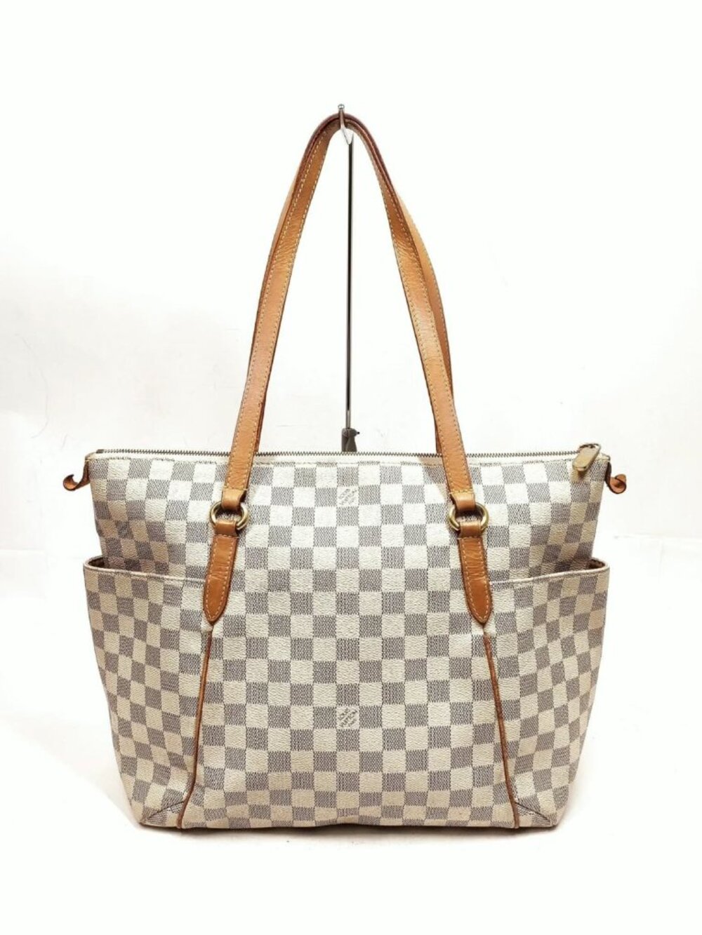 Authentic Louis Vuitton Totally MM Damier Azur Tote Bag - Picture 2 of 10